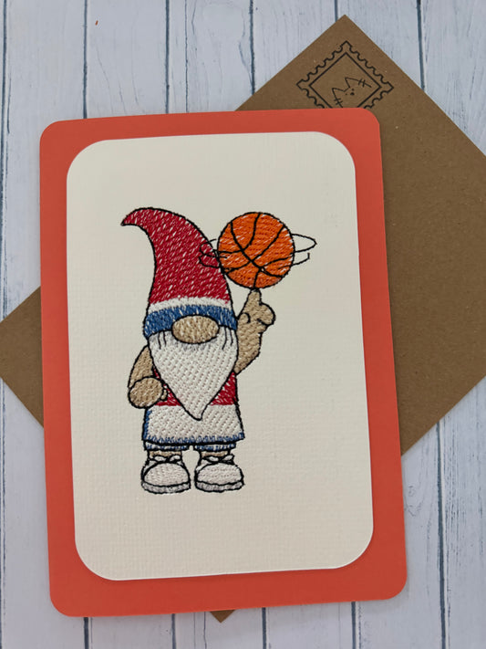 Three Points Basketball gnome